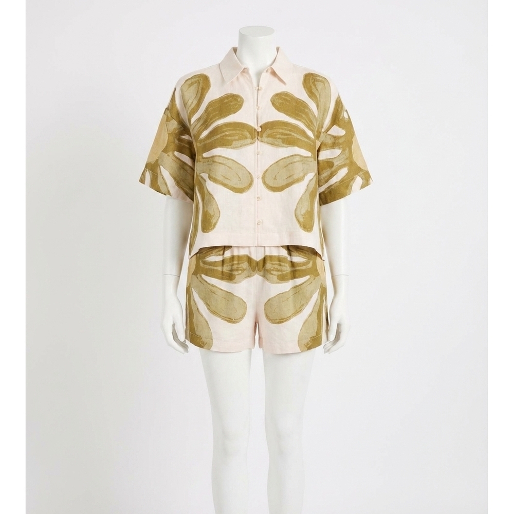 NEW CLEOBELLA pierre floral shorts in floral placed print